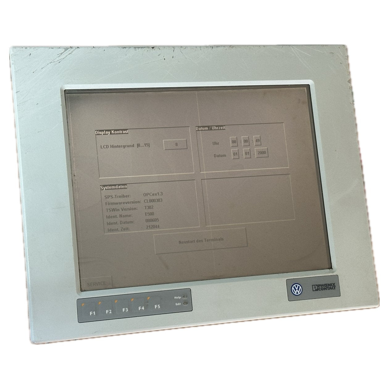 PQ4253 Bedienpanel Phoenix Contract 2876889 TP42ET