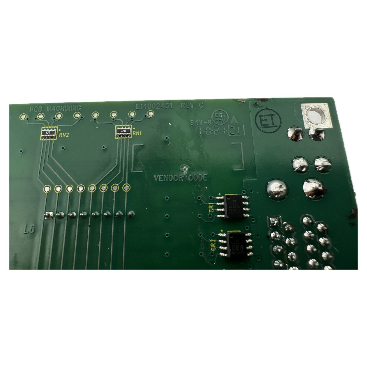 Semiconductor board E15002452 Rev D E14002451_4