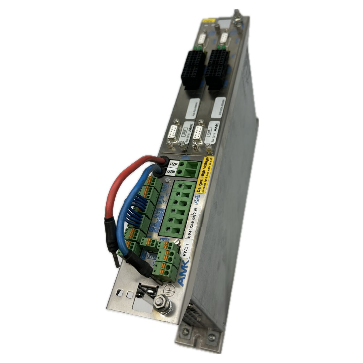 PQ4656 Servoregler AMK KWD1 2x KW-R04 IN 540-650V DC Out 3x350VAC 2x1kVA