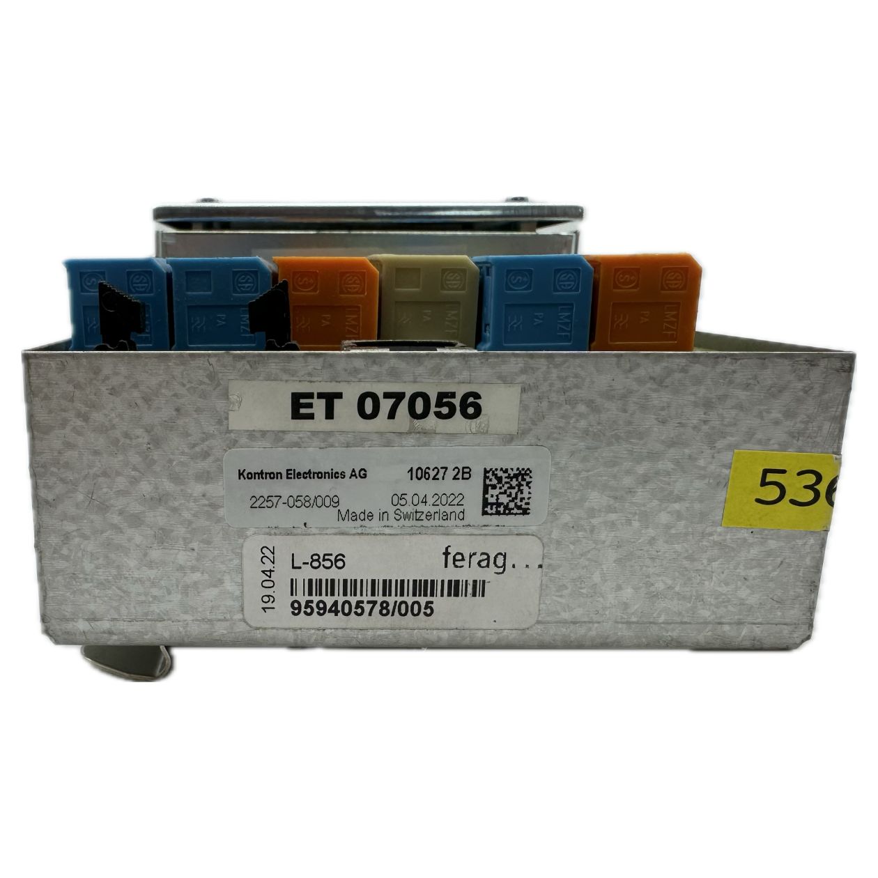 PQ4673 PC-Basis I/O Module Ferag 5.940.578 5940578 Mikrap 10627 2B 31273798_4