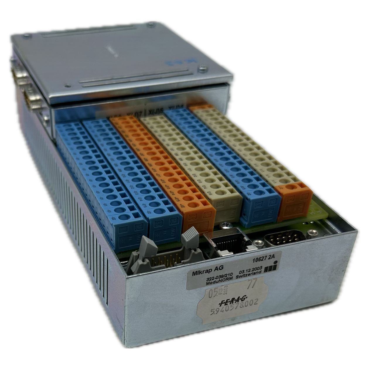 .PQ4674 PC-Basis I/O Module Ferag 5.940.578 5940578 Mikrap 10627 2A 5940534