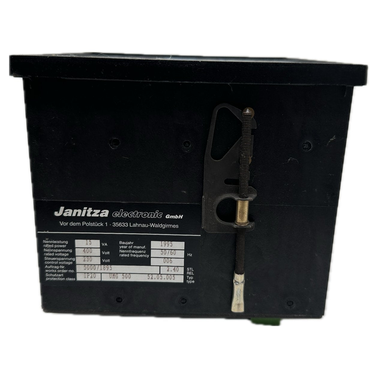 PQ4703 Universal Measuring Device Janitza Electronic UMG 500_3