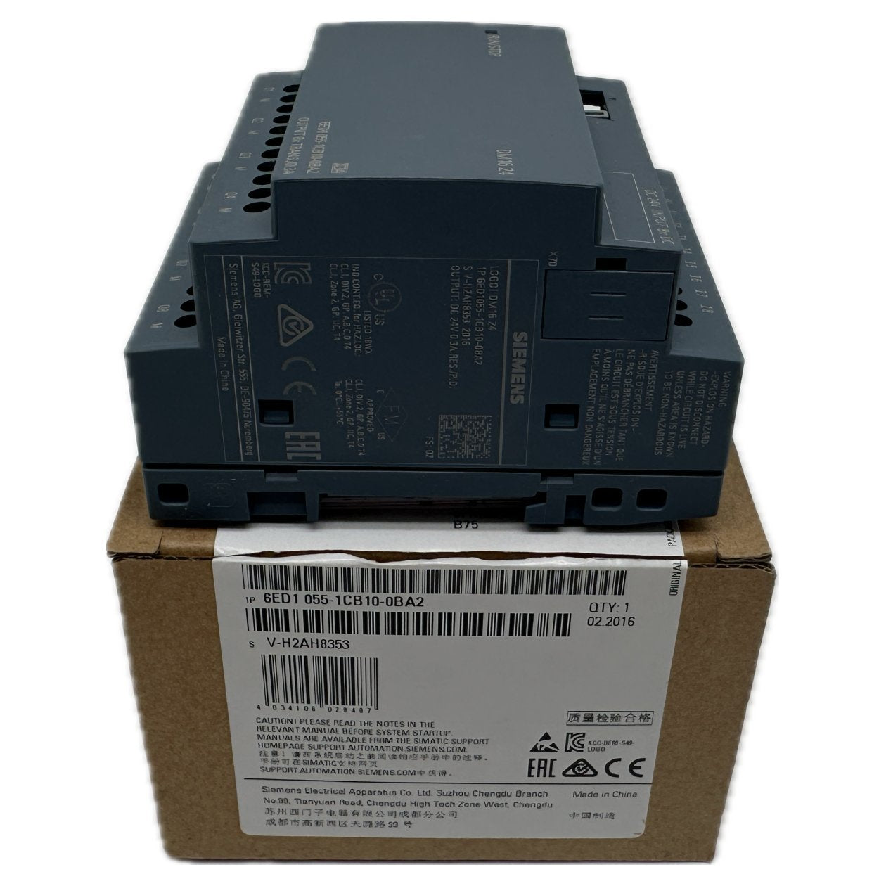 PQ4797 Digital Input/Output Siemens 6ED1 055-1CB10-0BA2 6ED1 055-1CB10-0BA2