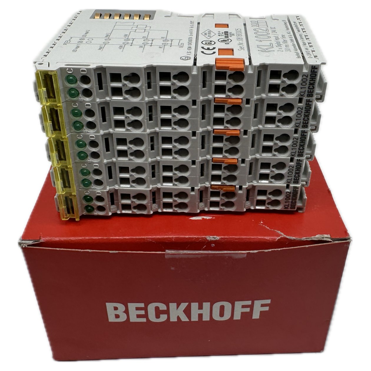 PQ4809 Posten 5 Stück Bus Terminal Beckhoff KL1002