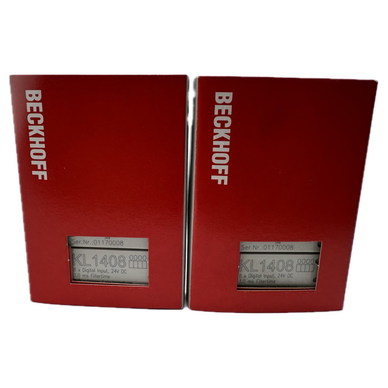 PQ4826 Posten 2 Stück Digital Input Beckhoff KL1408