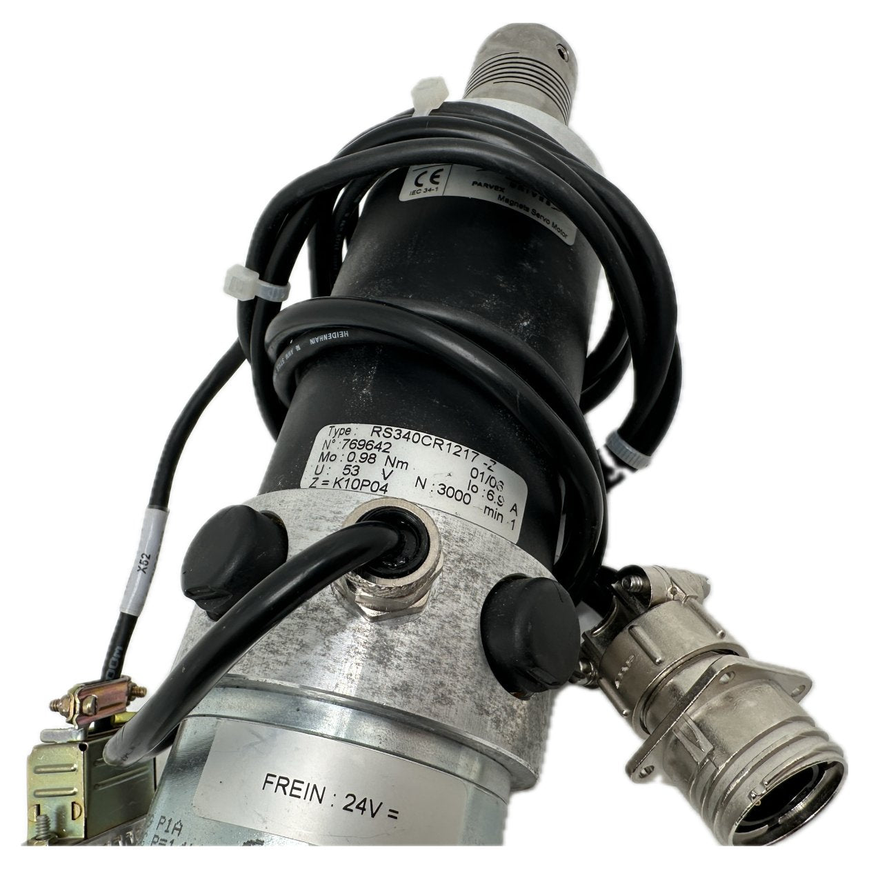 .PQ4831 Servo Motor Parker RS340CR1217-Z K10-1000_3