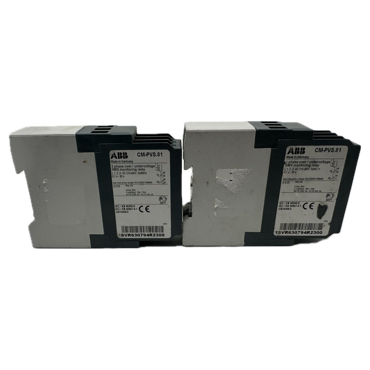 PQ4855 Posten 2 Stück Netzüberwachungsrelais ABB CM-PVS.81 1SVR630794R2300_3