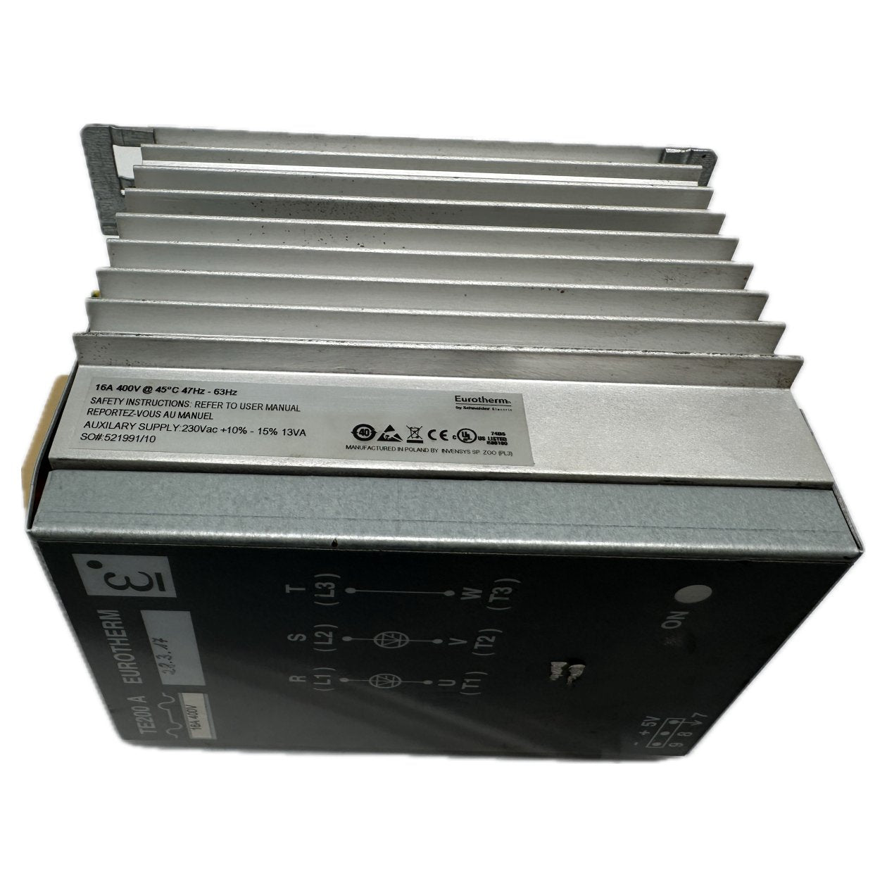 PQ4934 Thyristor Leistungssteller Thyristorsteller Eurotherm TE200 A 16A 400V_3