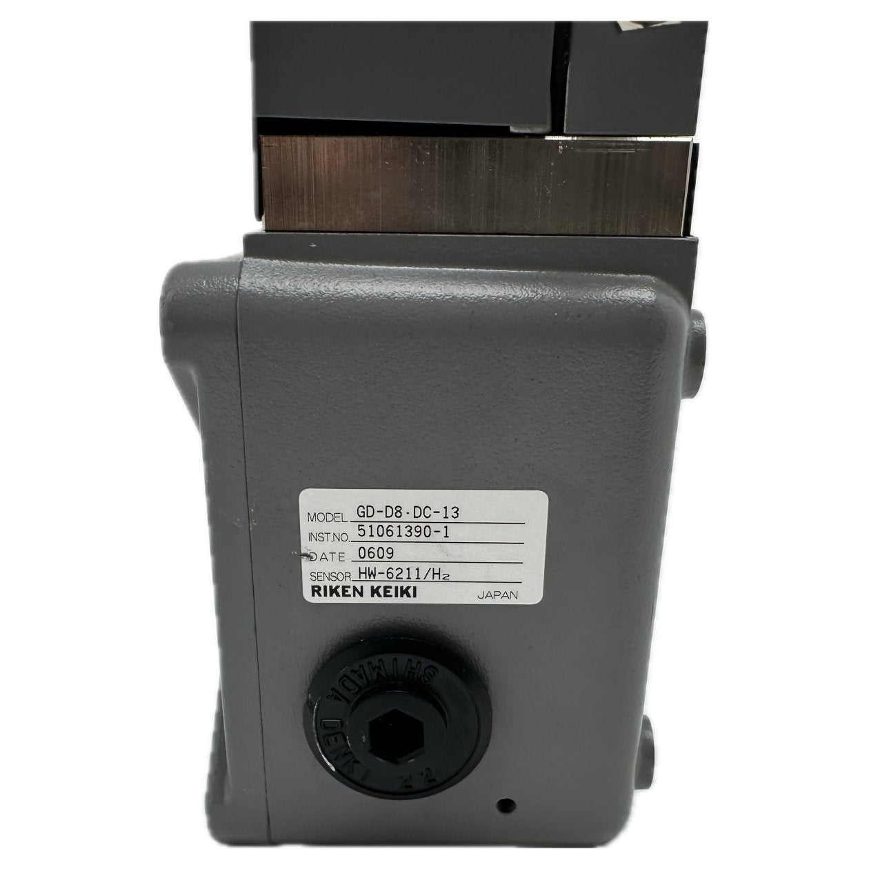 PQ5005 Gas Detector Riken Keiki GD-D8-DC-13 Sensor HW-6211 Gehäuse fehlt_3