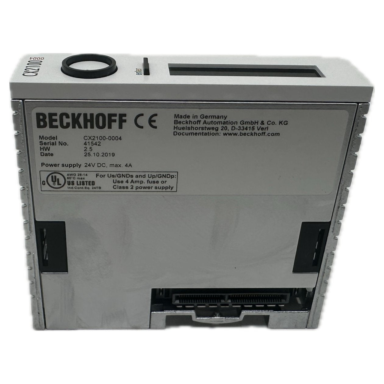 PQ5013 Netzteil Beckhoff CX2100-0004_2