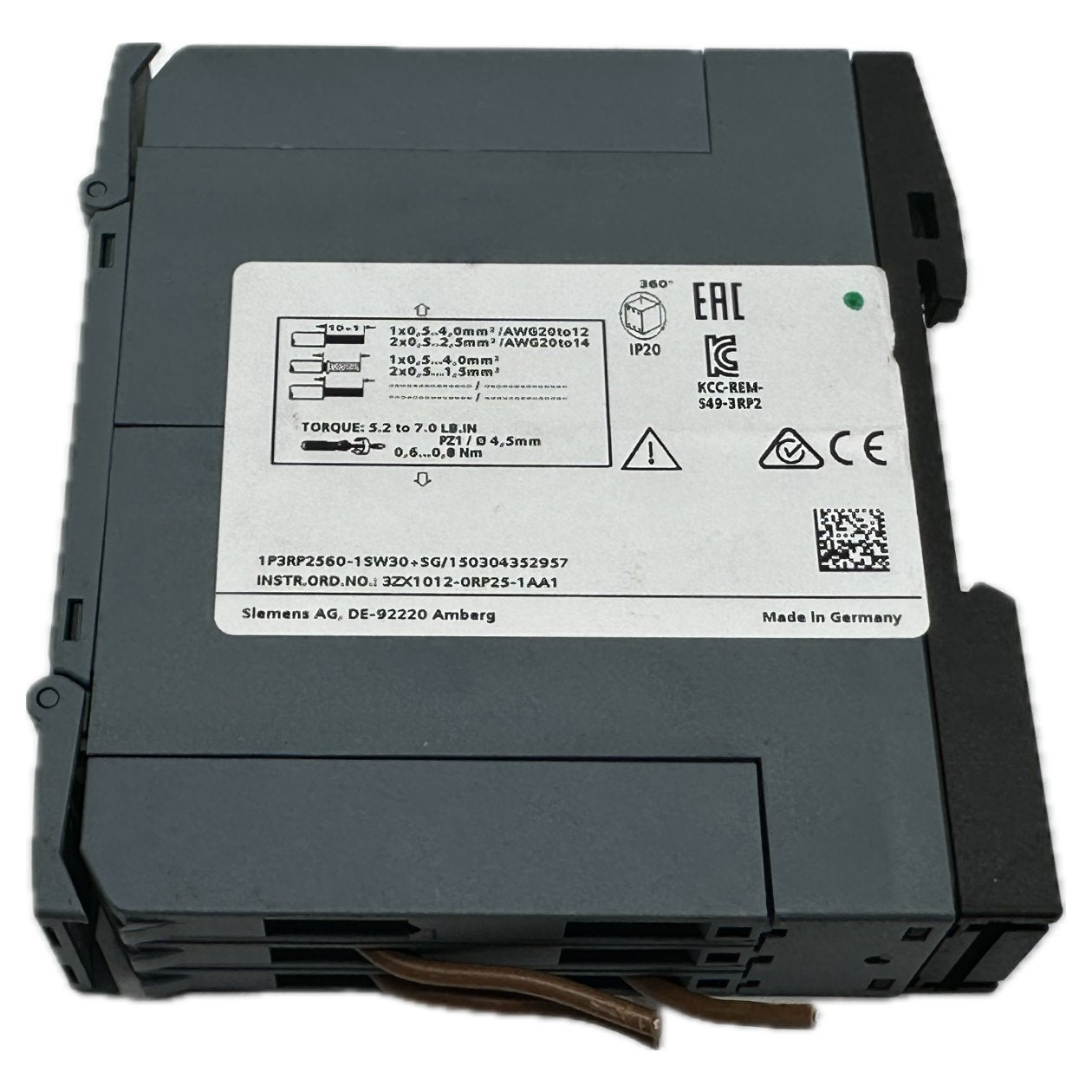 PQ5061 Time Relay Siemens 3RP2560-1SW30_3