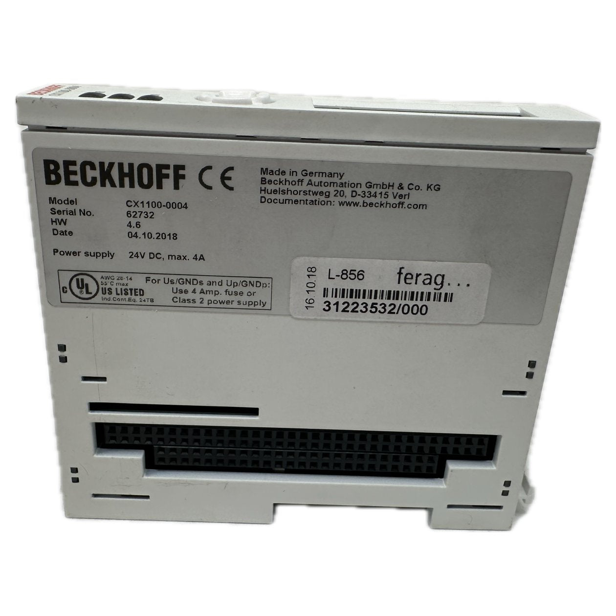 Netzteil Beckhoff CX1100-0004_3