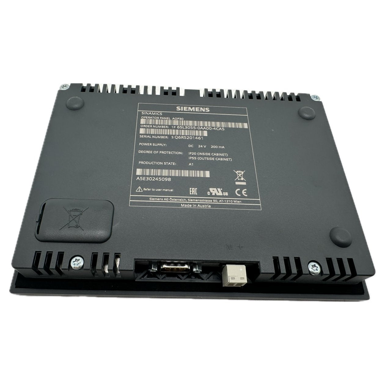 PQ5103 AOP30 Siemens 6SL3055-0AA00-4CA5 Geöffnet_2