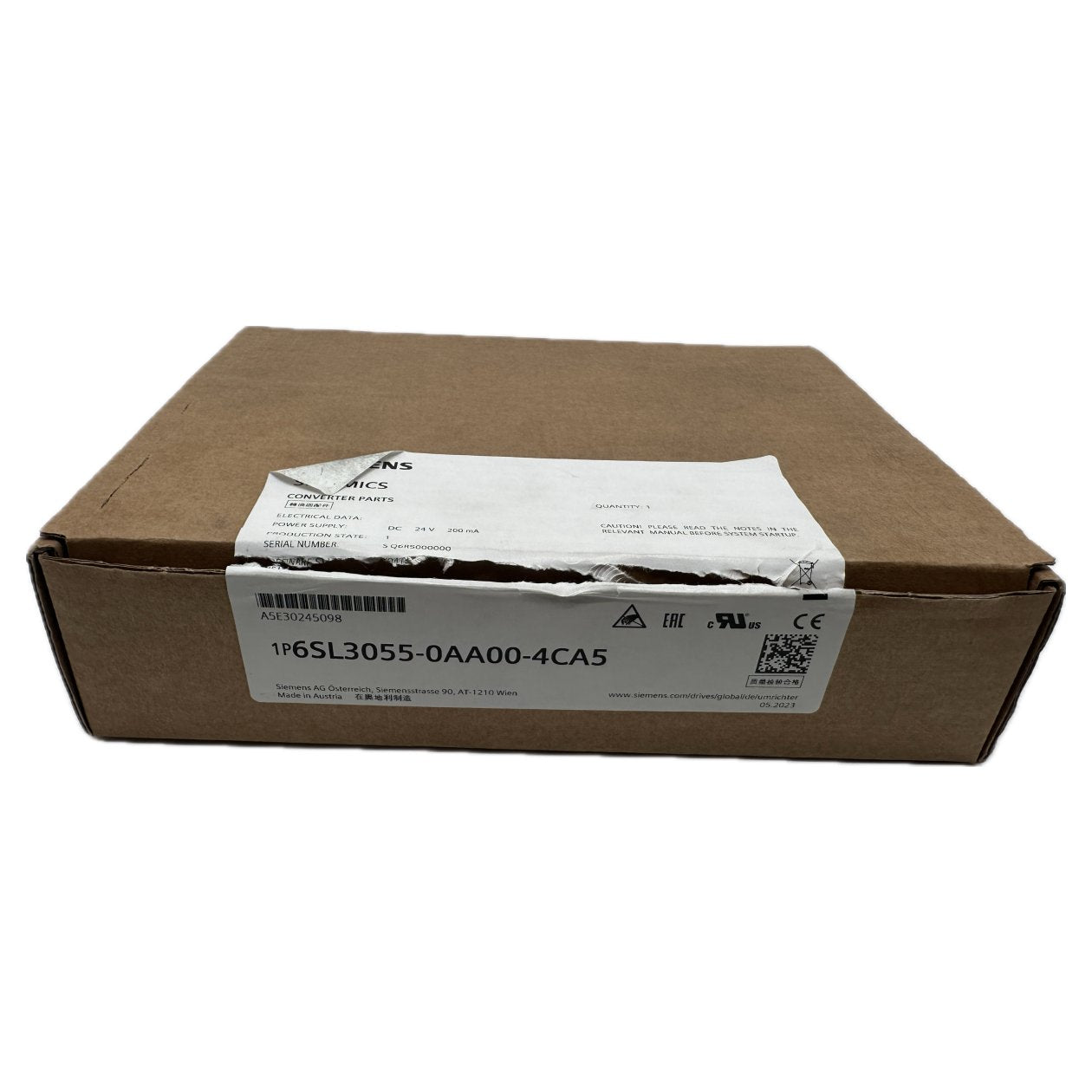 PQ5103 AOP30 Siemens 6SL3055-0AA00-4CA5 Geöffnet_3