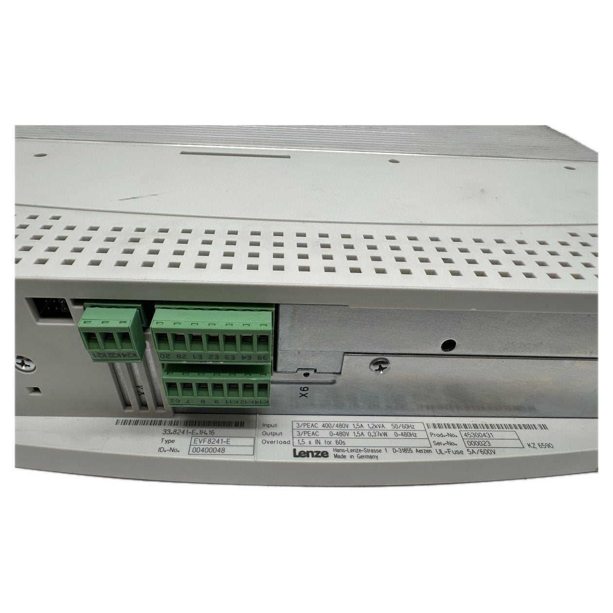 PQ5108 Frequenzumrichter Lenze EVF8241-E 33.8241-E.1H.16 45300431 0,37kW_3