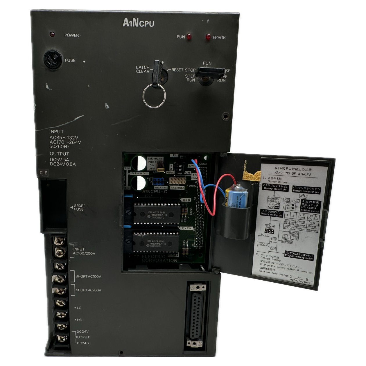 CPU Mitsubishi A1NCPU Klappe fehlt_2