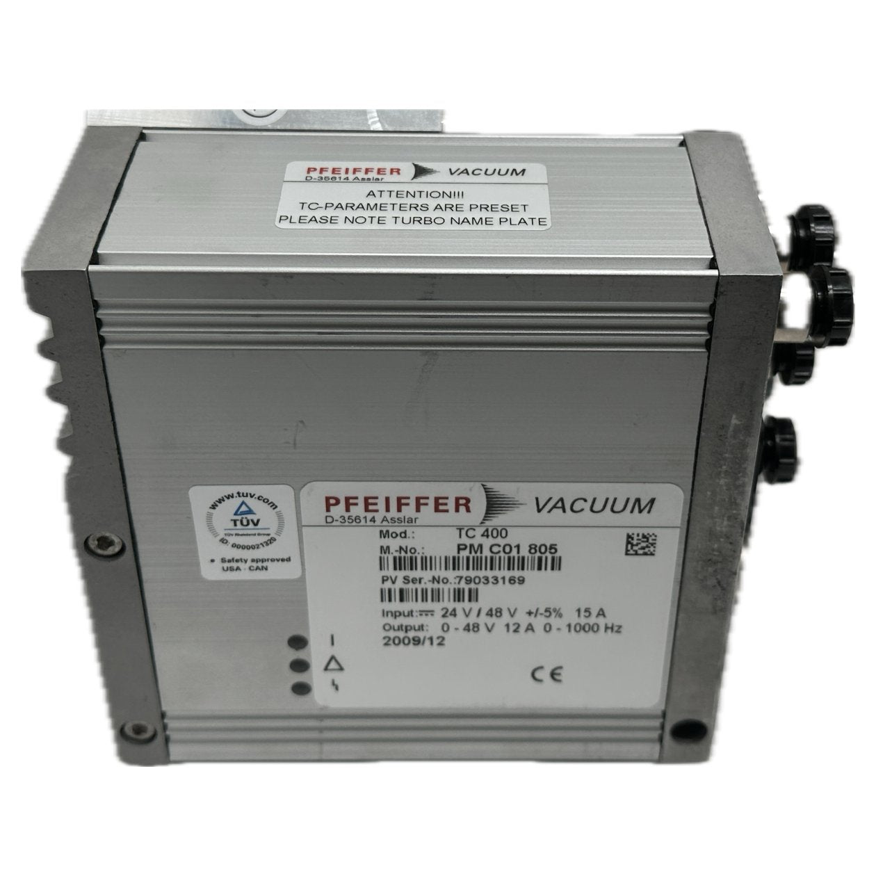 SplitFlow 310 3P Pfeiffer PM P03 626E PMP03626E TC400 PM C01 805 PMC01805_4