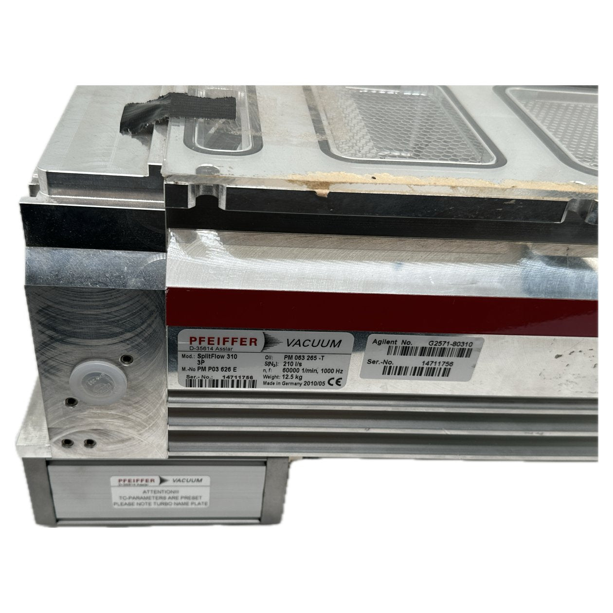 SplitFlow 310 3P Pfeiffer PM P03 626E PMP03626E TC400 PM C01 805 PMC01805_5