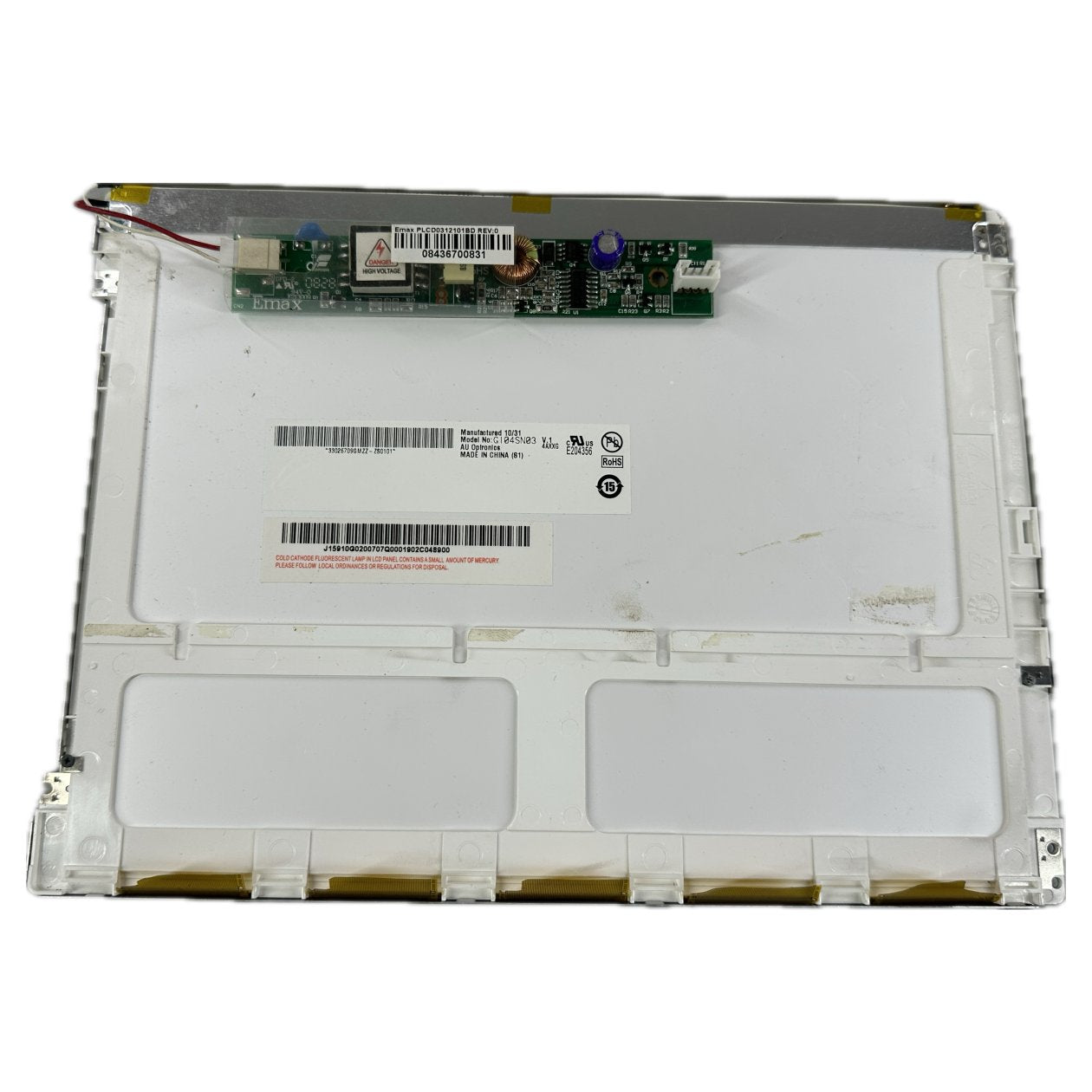 PQ5149 Display AU Optronics G104SN03_3