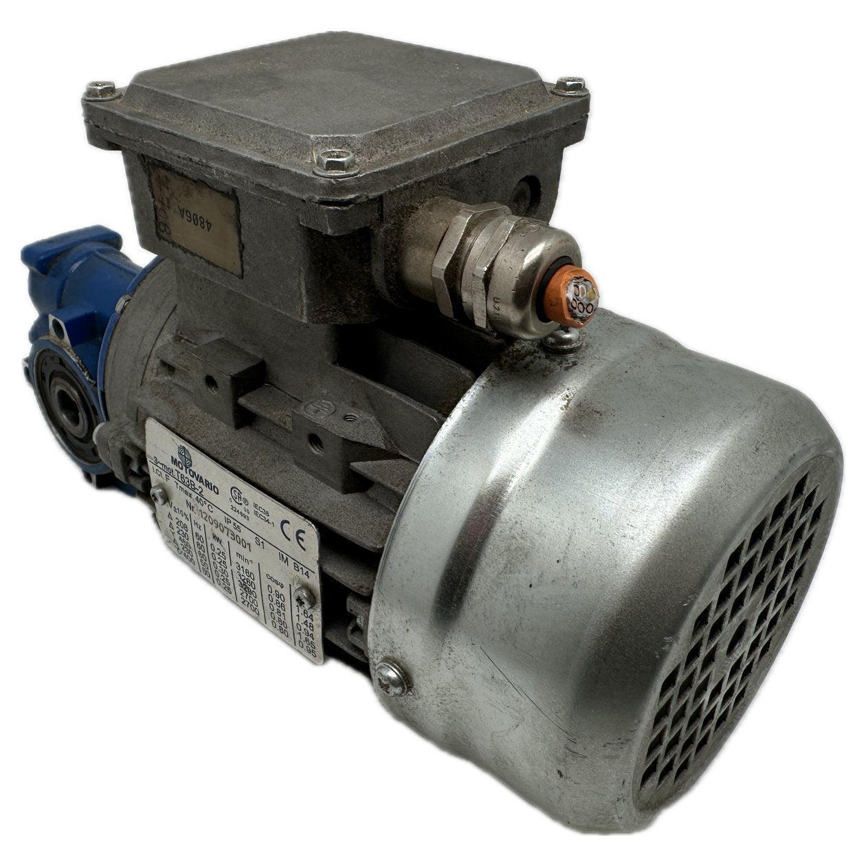 PQ5183 Getriebemotor Motovario SW 030 T63-B2 50 Hz 2700r/min