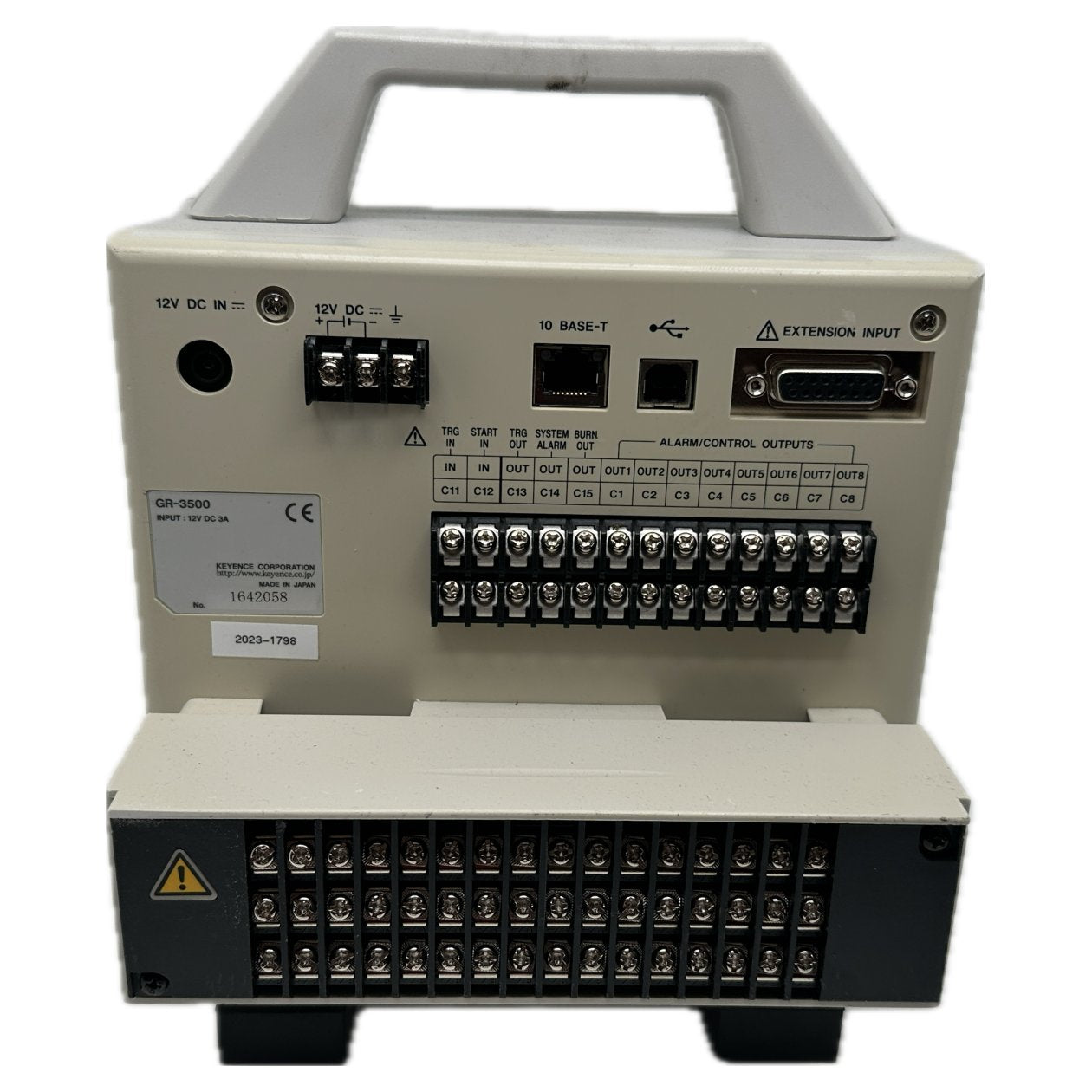 PQ5201 3D-Koordinatenmessgerät Keyence GR-3500 Display Kratzer_3