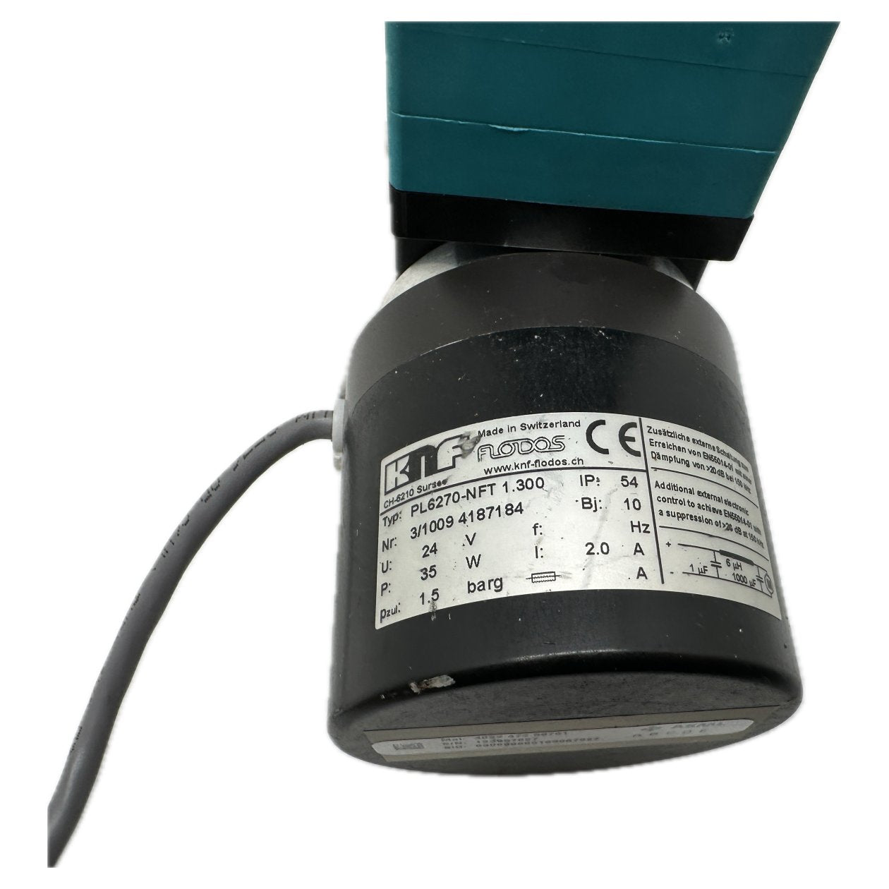 PQ5214 Fluidpumpe KNF FLODOS PL6270-NFT 1.300 4022.472.99701_3