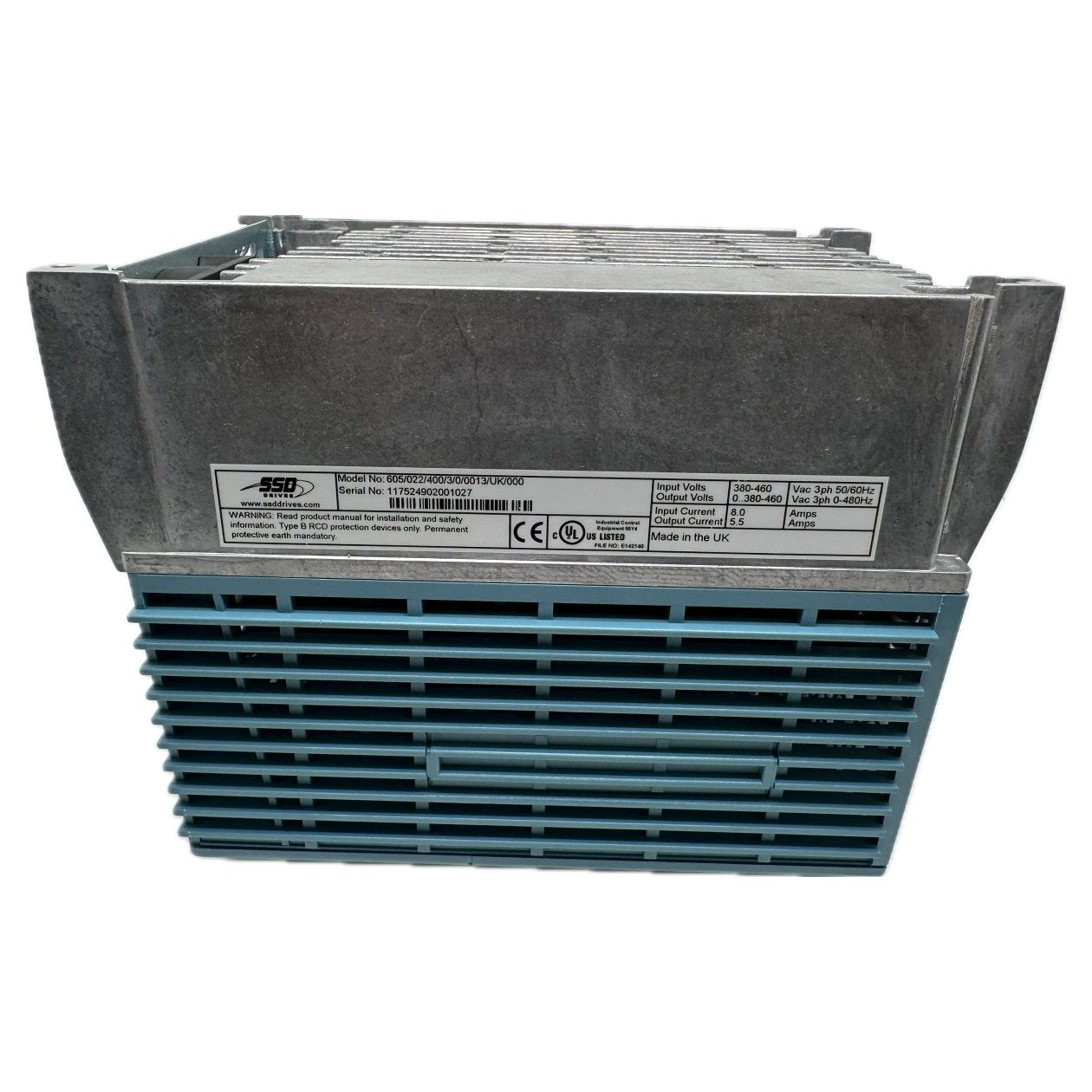Frequenzumrichter SSD Drives 605/022/400/3/0/0013/UK/000 Karton fehlt_4