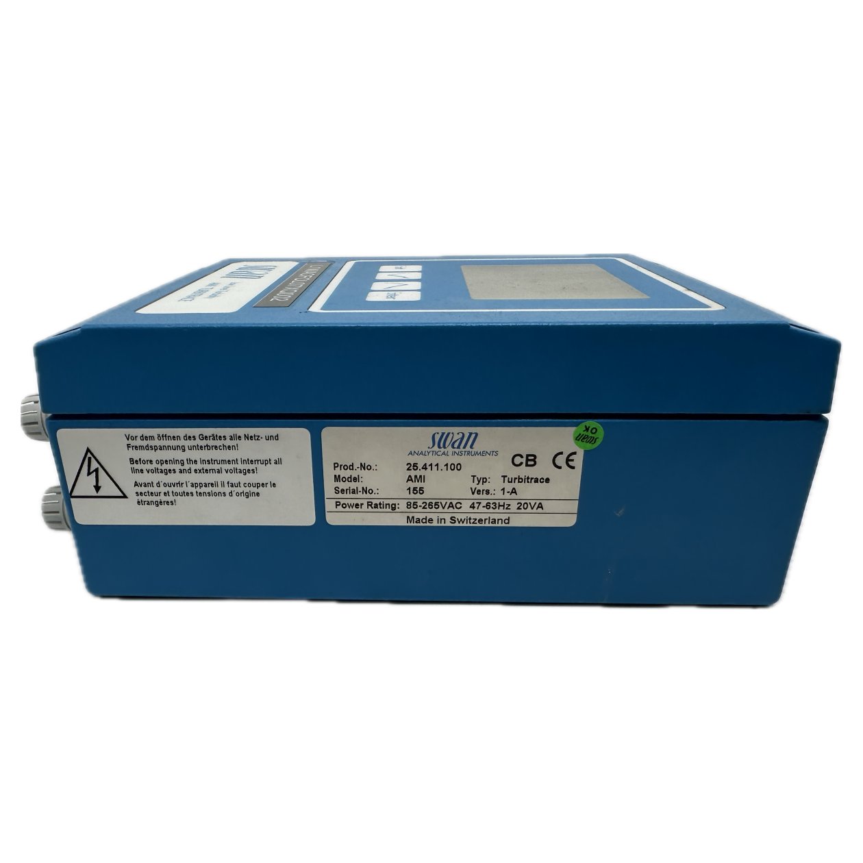 Low level turbidity monitor Swan AMI Turbitrace 25.411.100_3