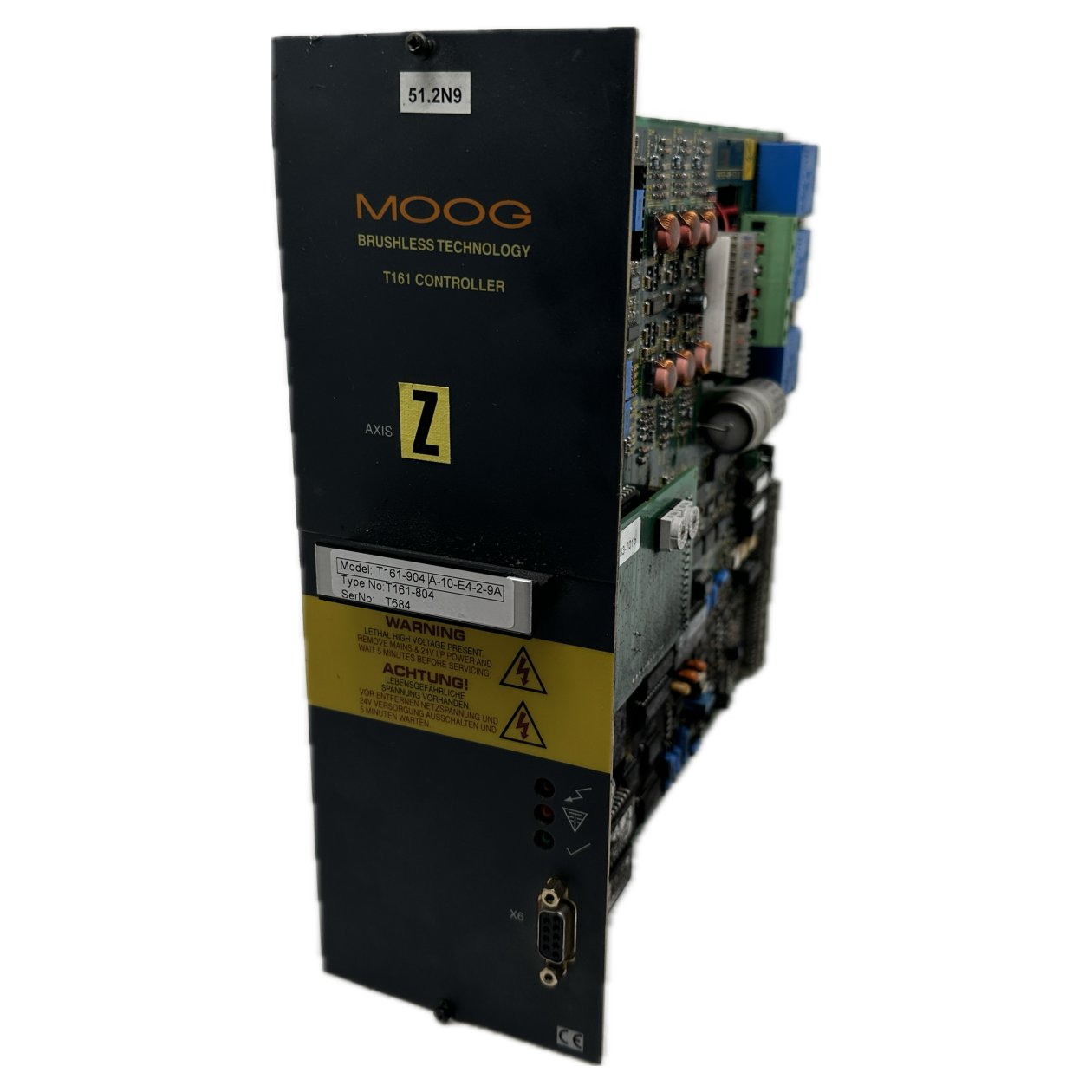 PQ5235 servo control Moog T161-804 T161-904A-10-E5-2-9A