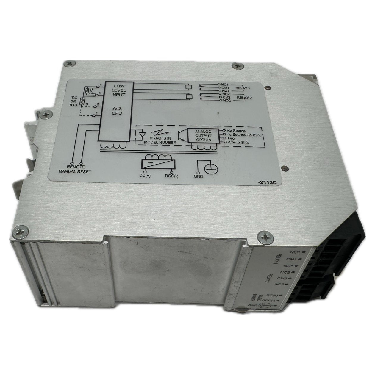 SPA2 Programmable limit alarm trip Moore SPA2/TPRG/2PRG/24DC_3