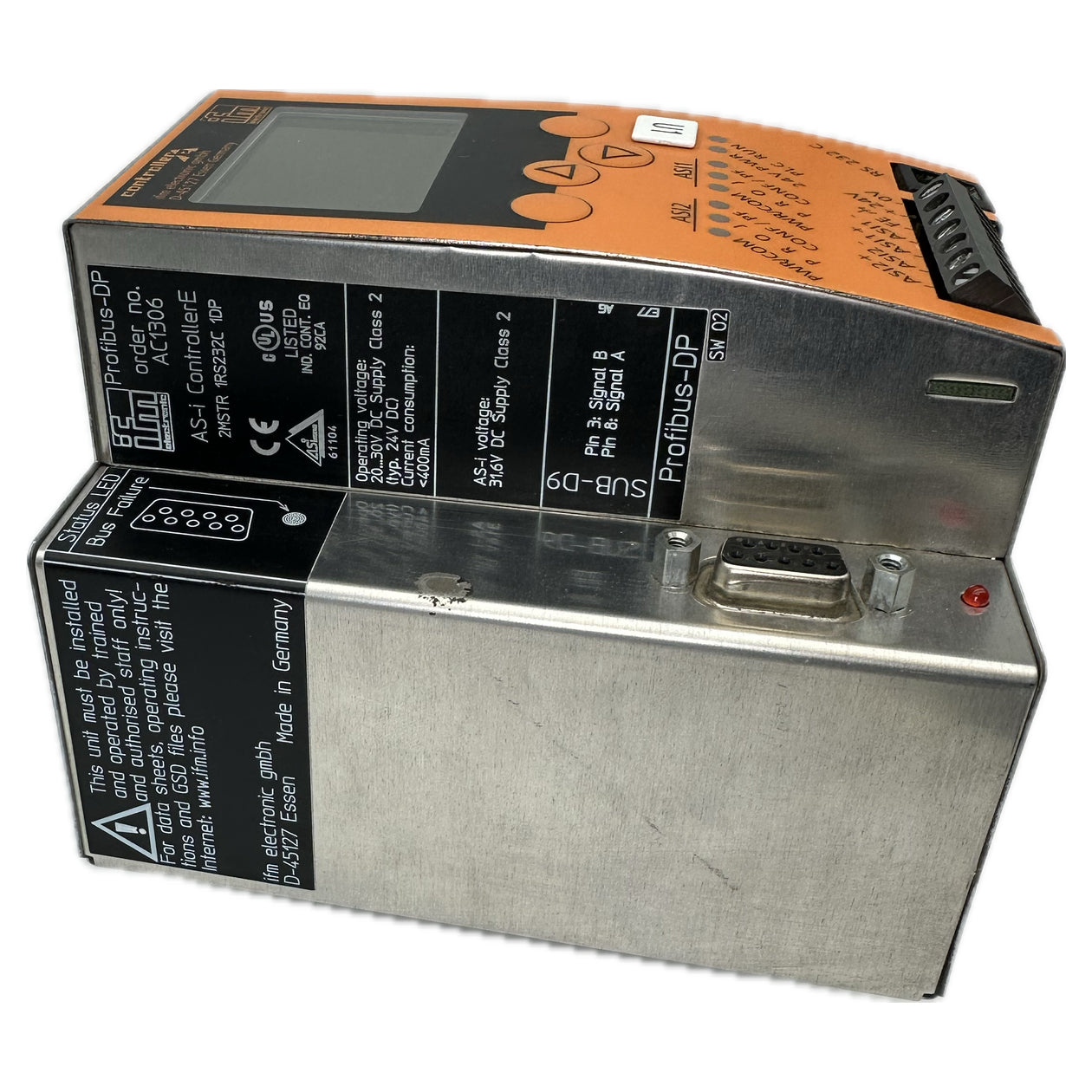 PQ5261 AS-Interface Profibus DP-Gateway IFM AC1306