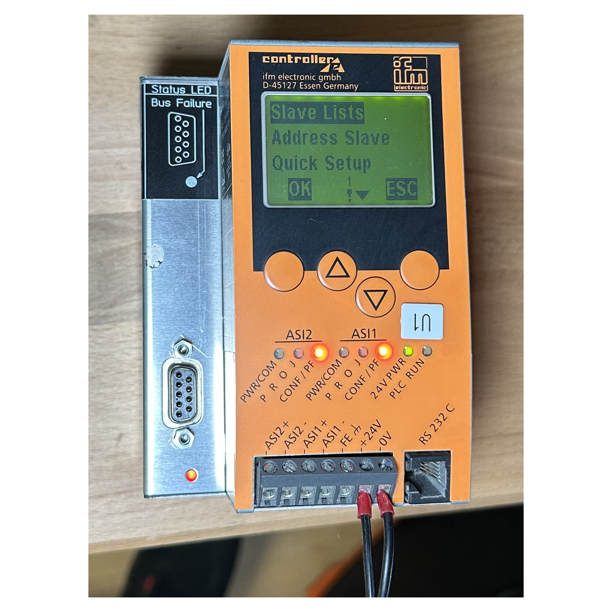 PQ5261 AS-Interface Profibus DP-Gateway IFM AC1306_2