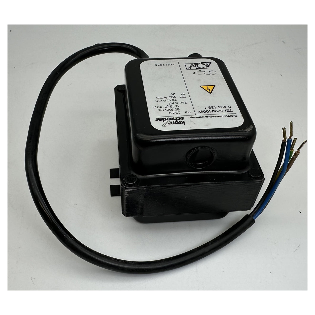 PQ5270 Zündtransformator Kromschröder TZI 5-15/100W 84331381 230V AC 5kv_4