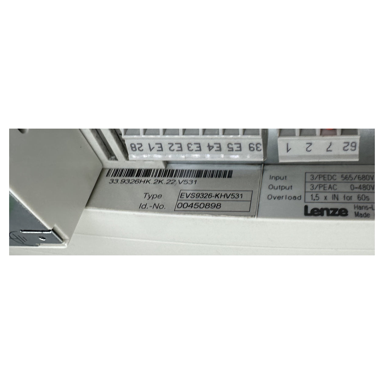 PQ5275 Servoregler Lenze EVS9326-KHV531 33.9326HK.2K.22.V531_5