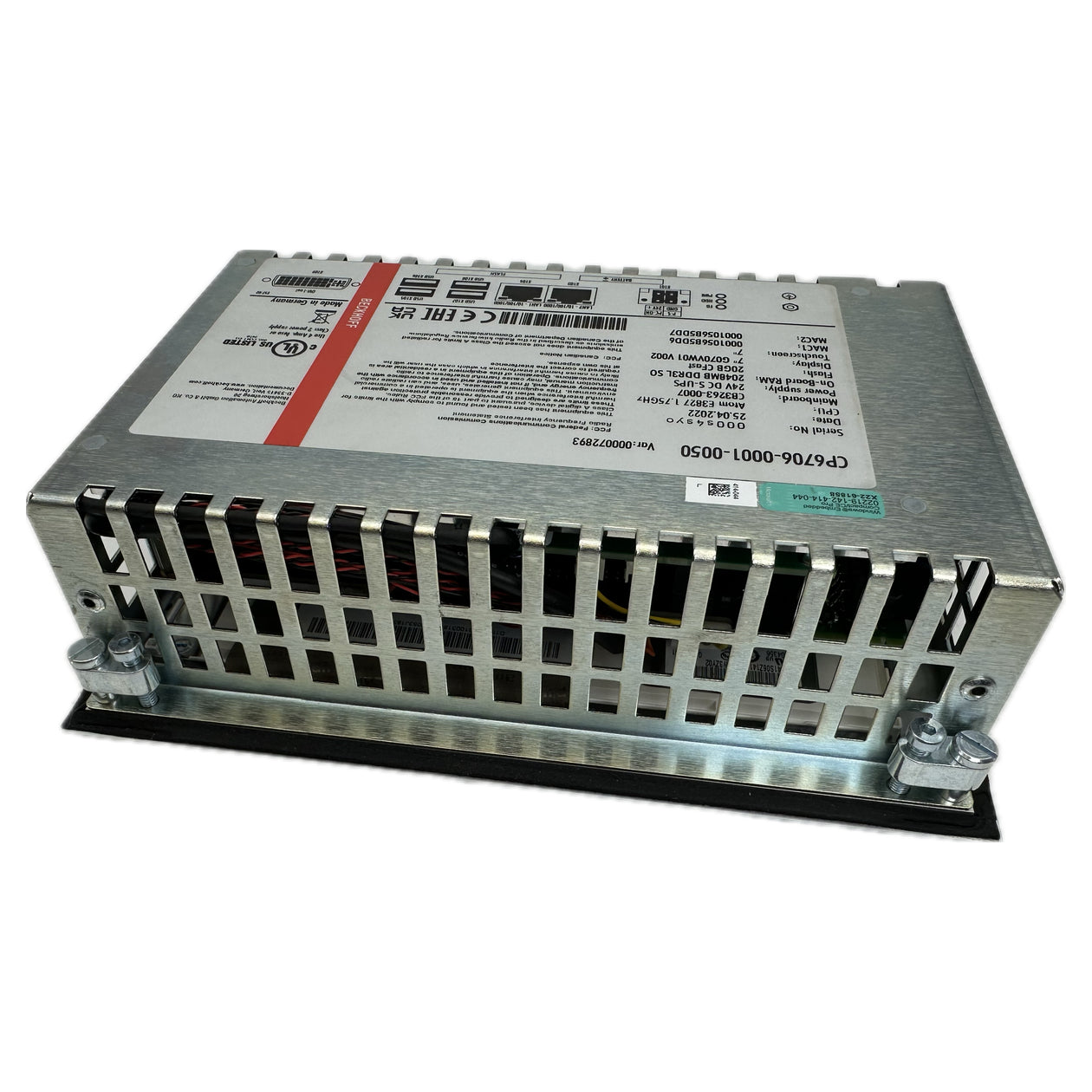 PQ5277 7 Zoll Touchpanel Beckhoff CP6706-0001-0050 24.4.2022 ohne Karton_3