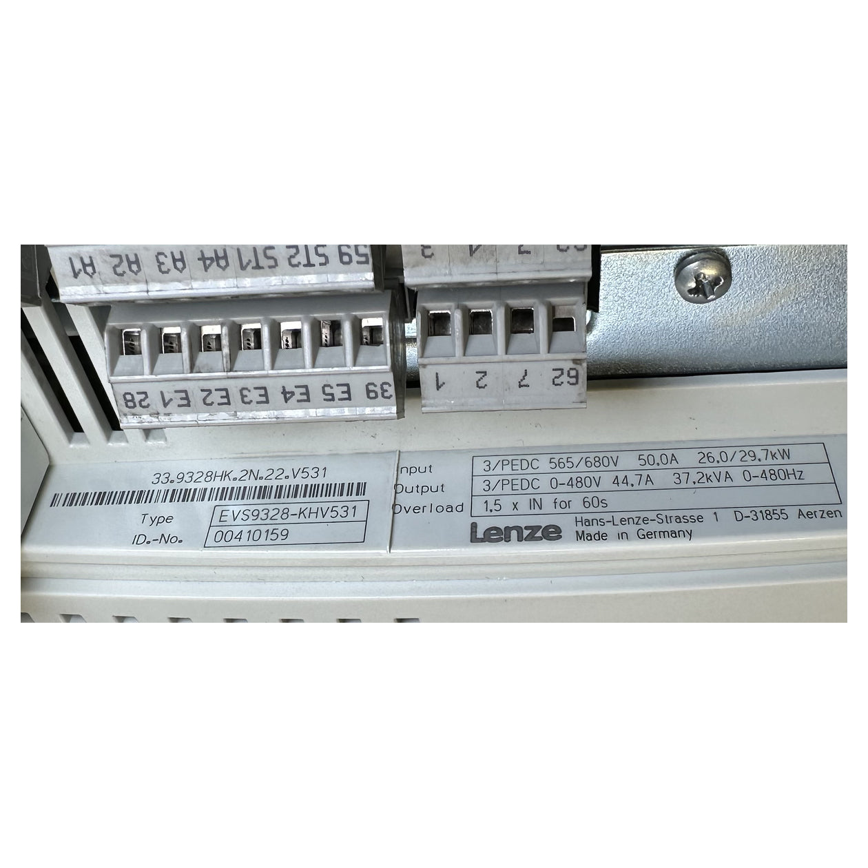 PQ5286 Servoregler Kuka EVS 9328 00-103-118 Lenze EVS9328-KHV531 Gehäuse defekt_6