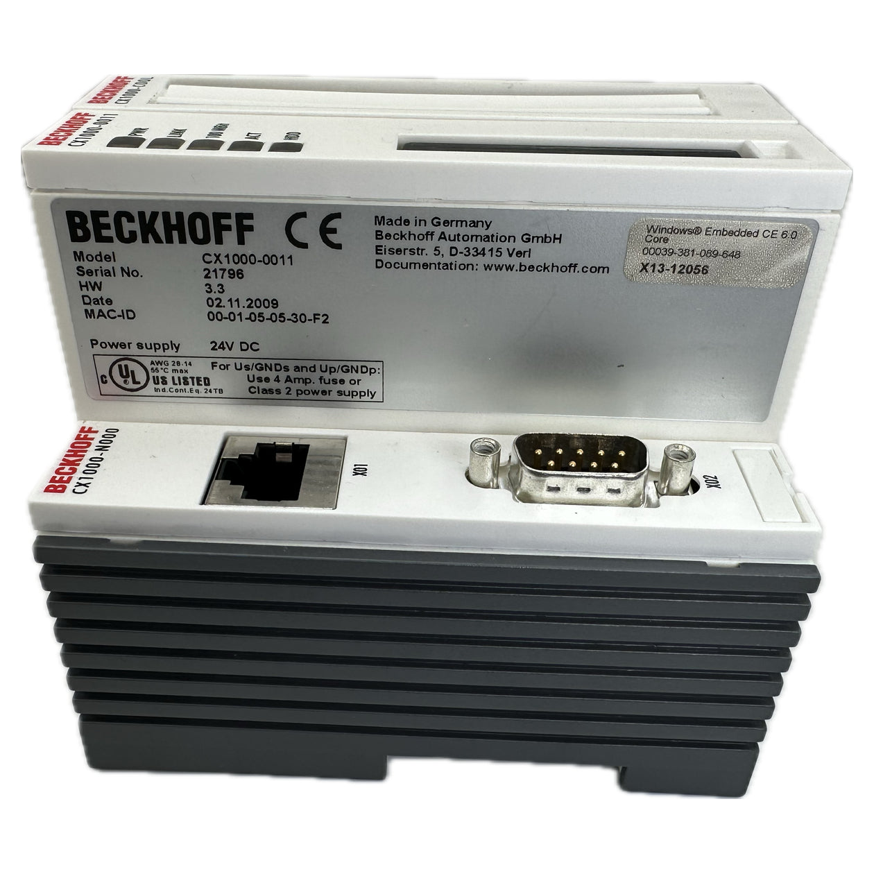 PQ5287 CPU-Modul Beckhoff CX1000-0011 CX1000-Cool_4