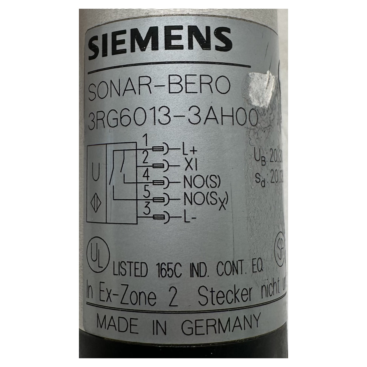 PQ5292 Ultraschall-Näherungsschalter Siemens Sonar-Bero 3RG6013-3AH00_5