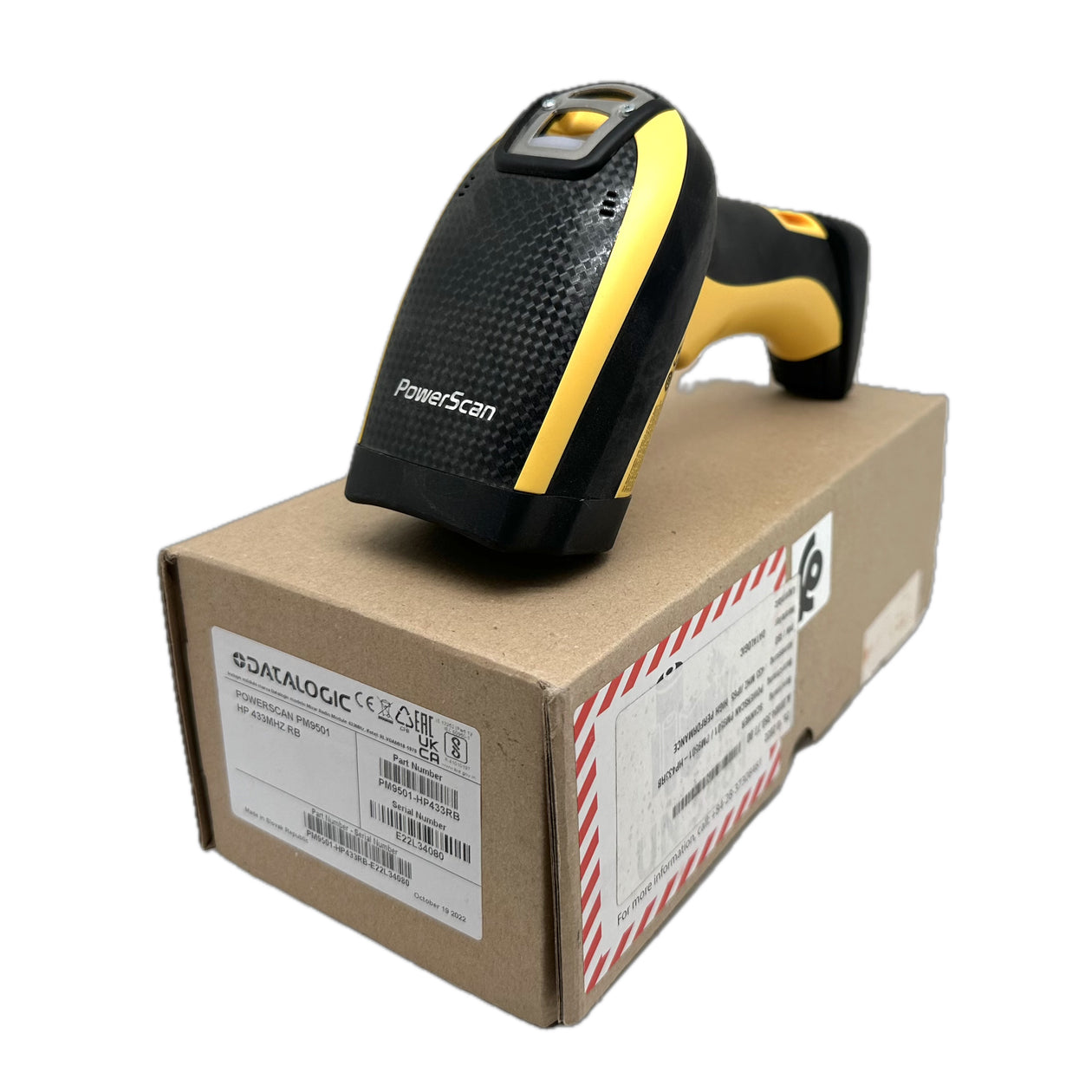 PQ5311 Barcodescanner Datalogic Powerscan PM9501 HP433RB OVP
