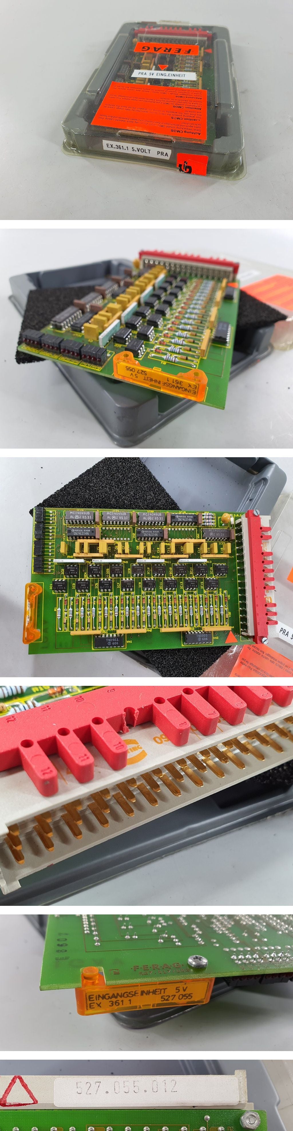 PQ584 5V Eingangseinheit Ferag 527.055.012 EX361.1_2