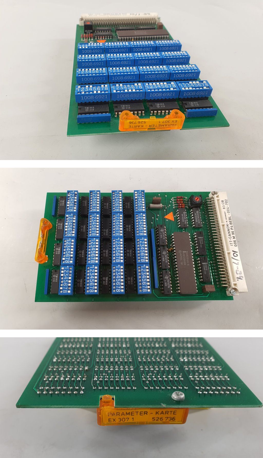 PQ595 Parameter Karte Ferag 526.736.002 EX370.1_2