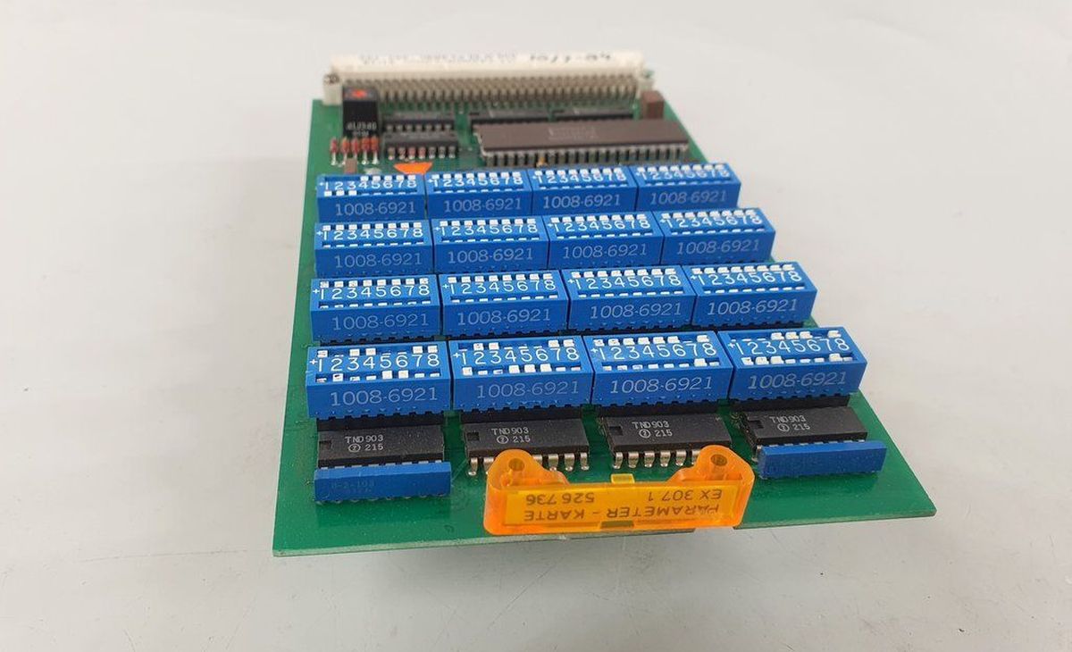 PQ595 Parameter Karte Ferag 526.736.002 EX370.1