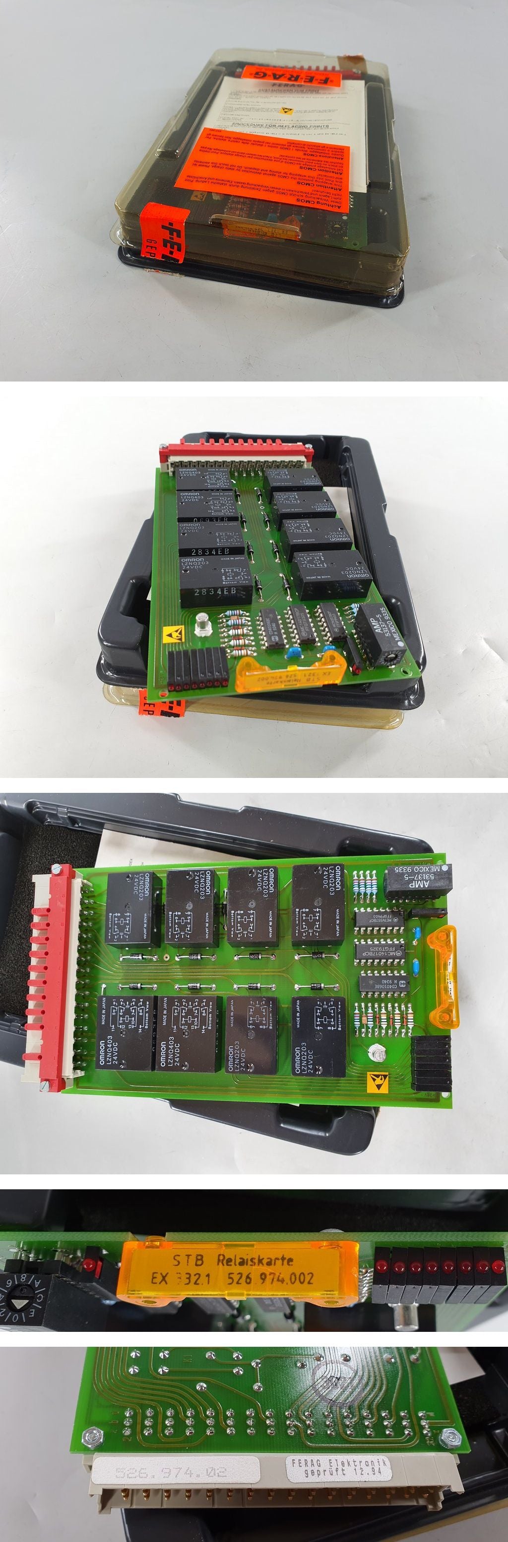 PQ610 STB Relaiskarte Ferag 526.974.02 EX332.1_2