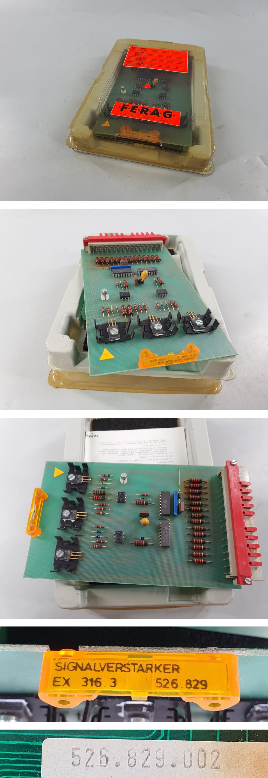 PQ616 Signalverstärker Ferag 526.829.002 EX316.3 526.794.013_2