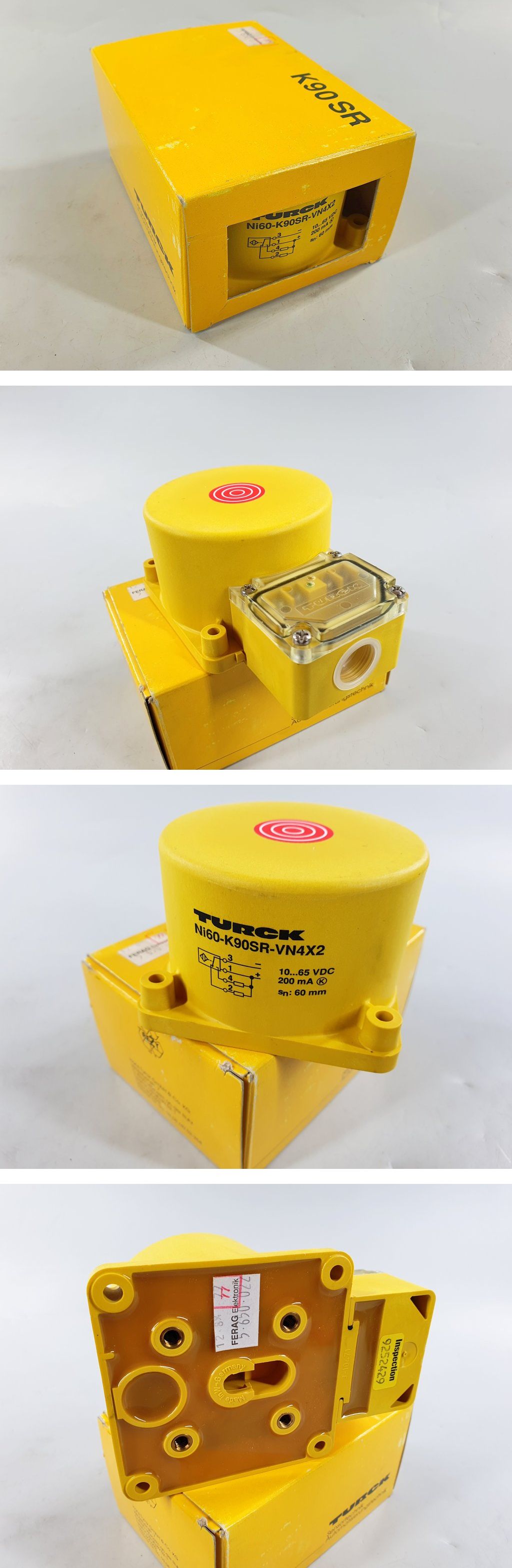 PQ629 Näherungssensor Induktiver Sensor Turck Ni60-K90SR-VN4X2_2