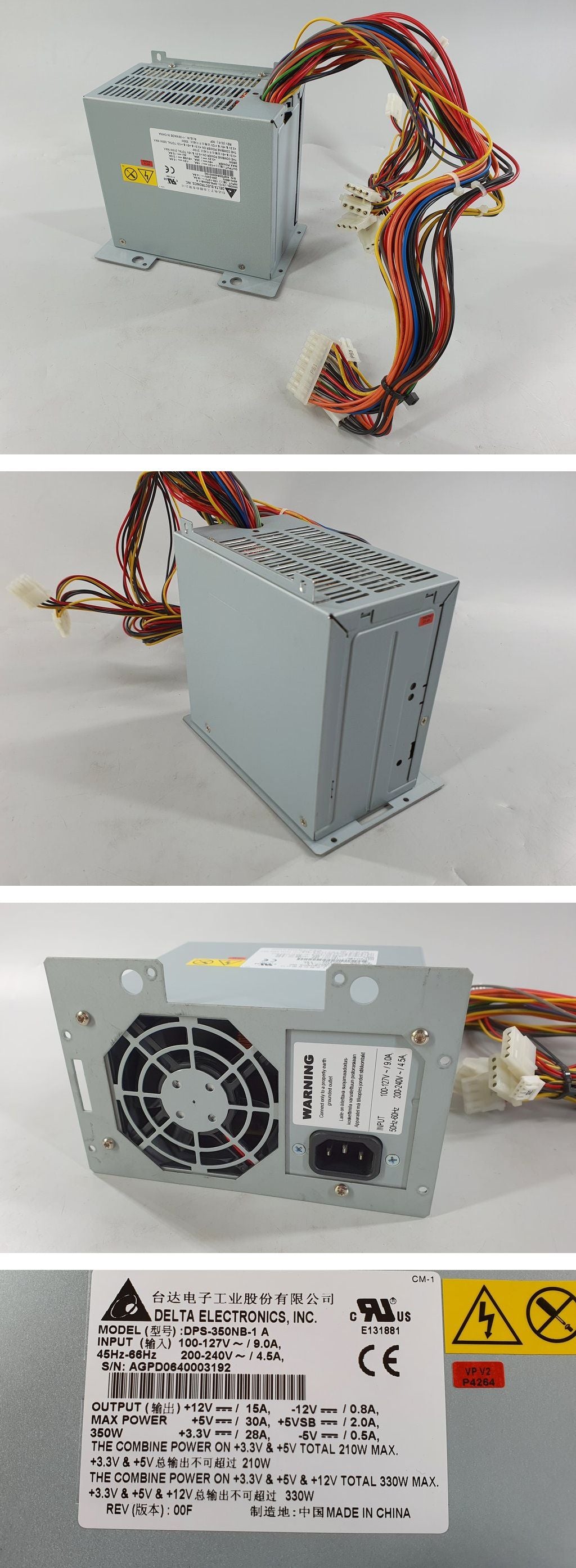 PQ636 Power Supply Netzteil Delta Electronics DPS-350NB-1_2
