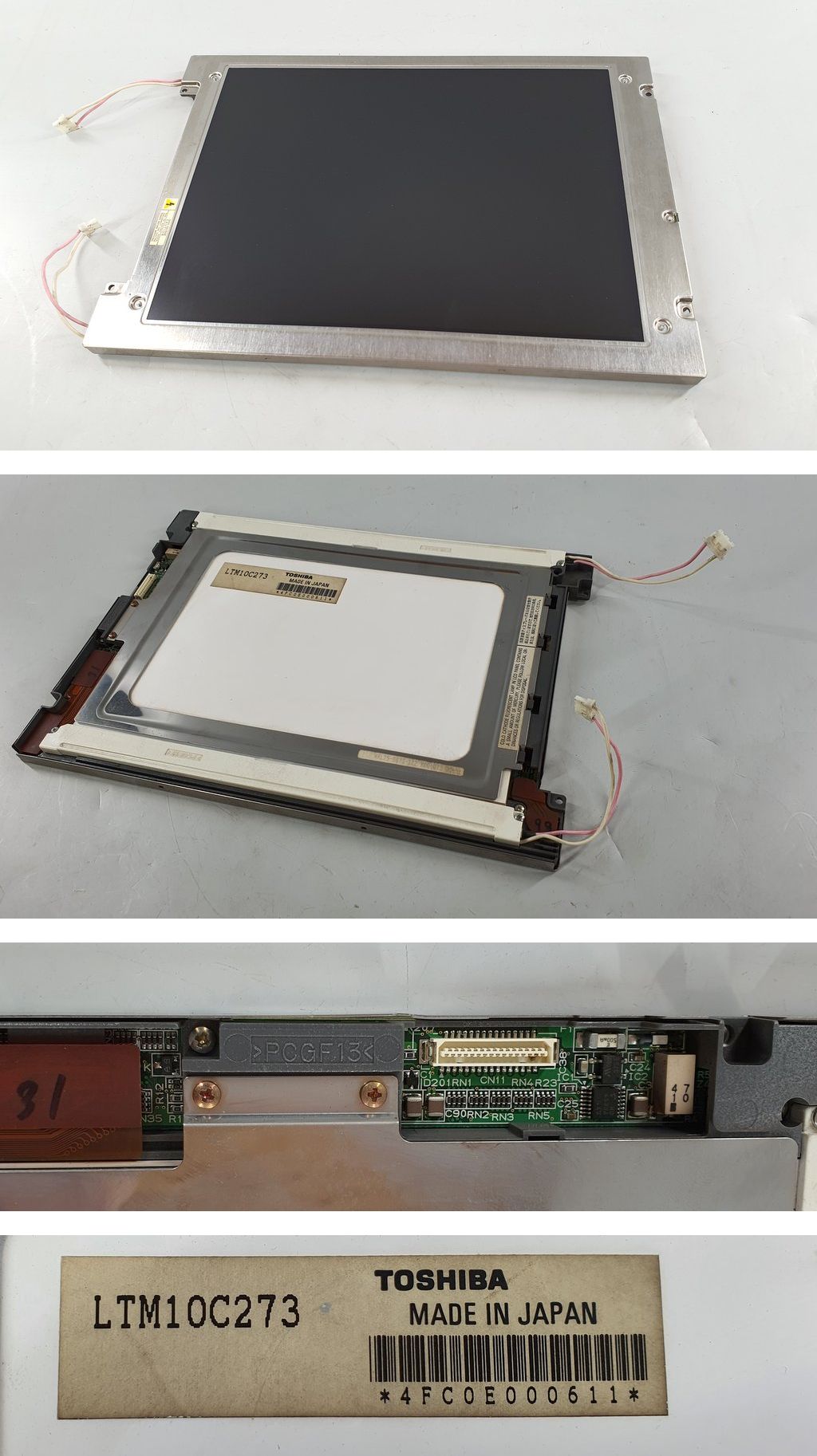 PQ637 LCD Display Toshiba LTM10C273_2