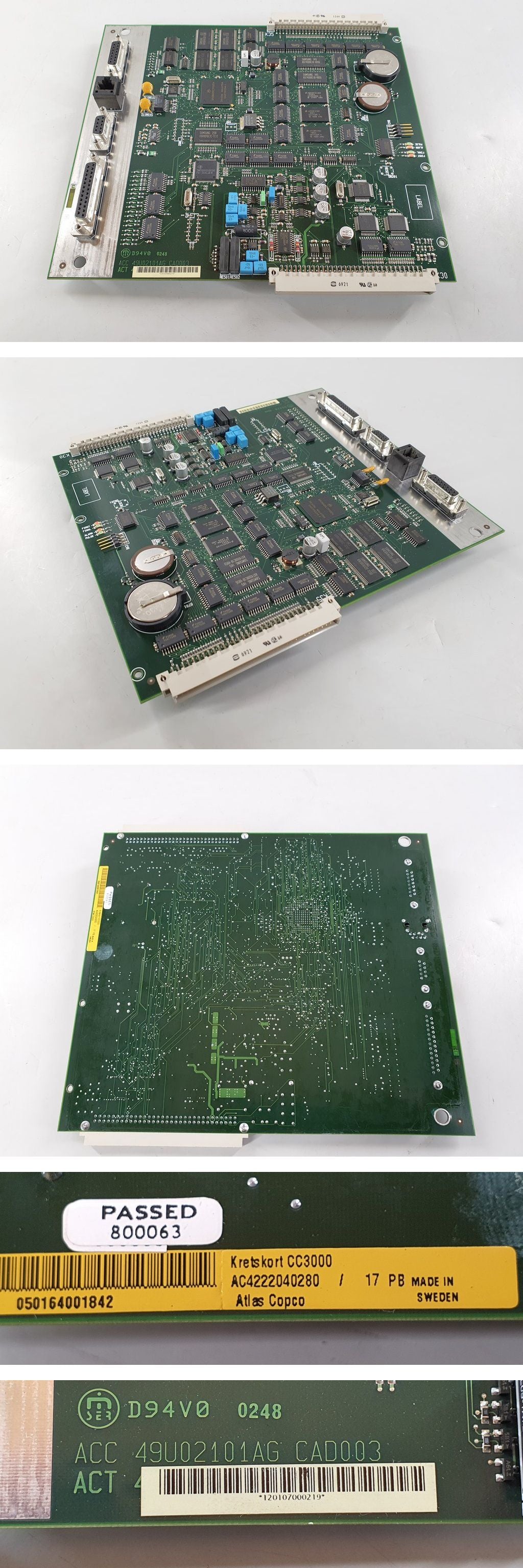 PQ744 Motherboard Atlas Copco 4222040280 CC3000 81U02101AC_2