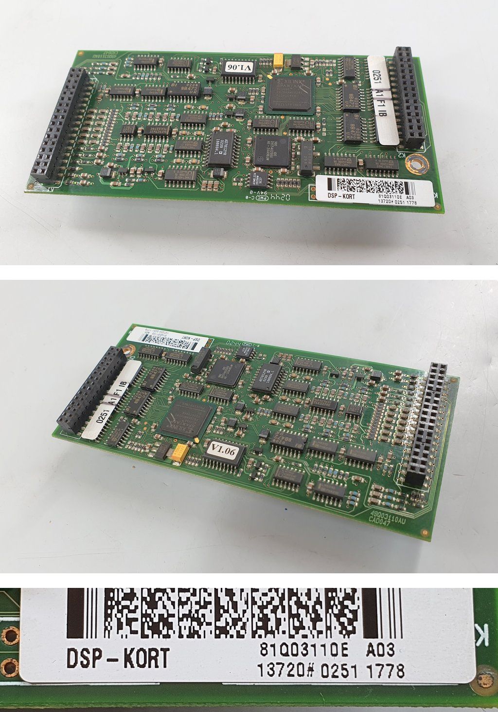 PQ784 Servoregler board ABB DSP-KORT 81Q03110E A03_2