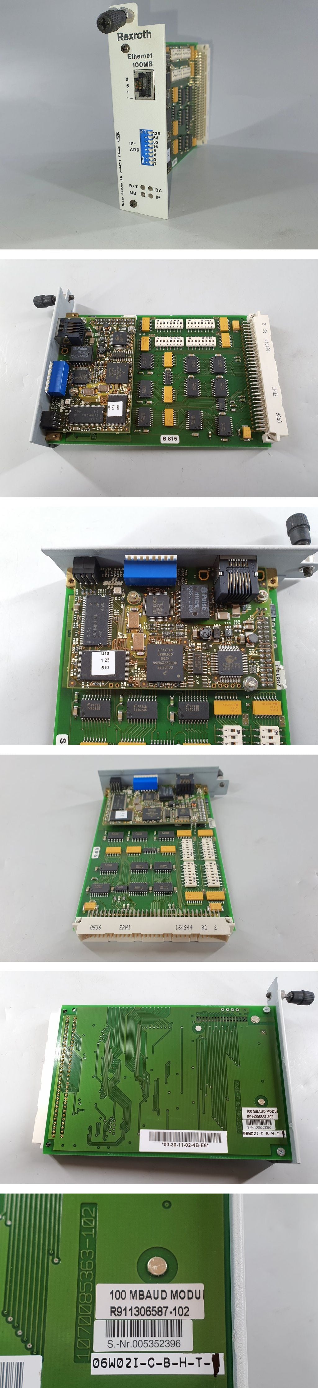 PQ807 Ethernet card Rexroth 100 MBAUD Modul R911306587-102_2